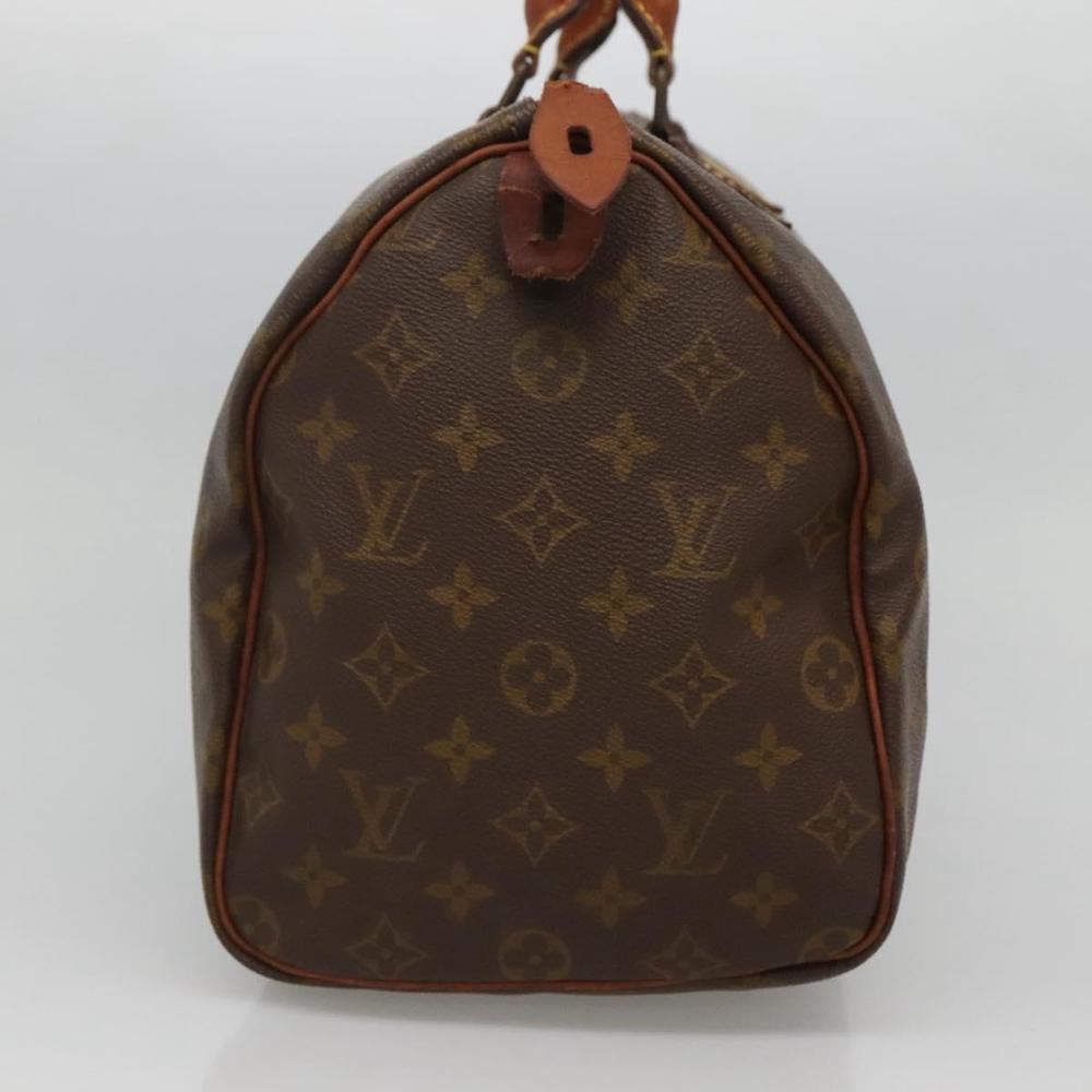 LOUIS VUITTON Monogram Speedy 35 Hand Bag Vintage M41524 LV Auth bs25023 - Picture 4 of 16